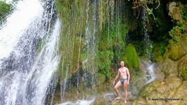 Kąpiel pod Wodospadami Kravica