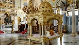 Wnętrze kościoła grecko-katolickiego w Stambule